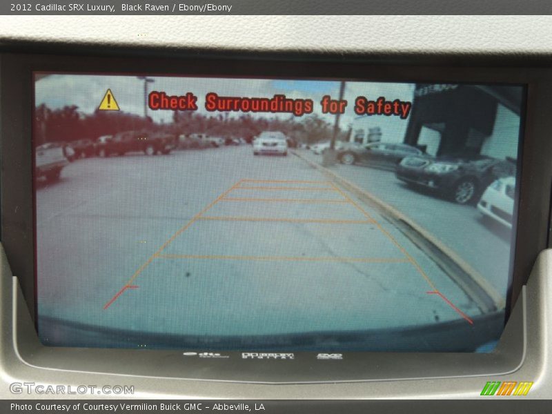 Black Raven / Ebony/Ebony 2012 Cadillac SRX Luxury