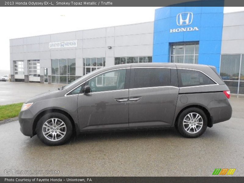 Smokey Topaz Metallic / Truffle 2013 Honda Odyssey EX-L