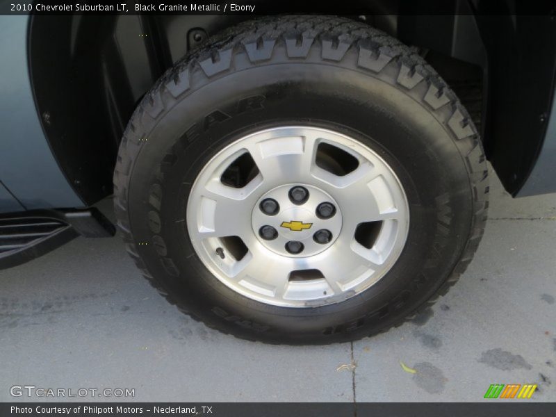 Black Granite Metallic / Ebony 2010 Chevrolet Suburban LT