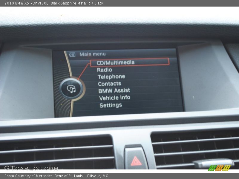 Black Sapphire Metallic / Black 2010 BMW X5 xDrive30i