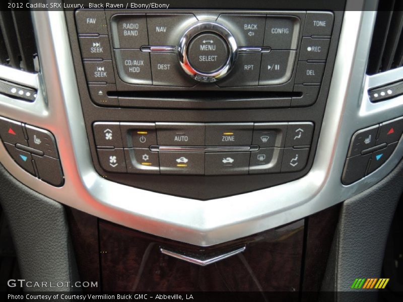 Black Raven / Ebony/Ebony 2012 Cadillac SRX Luxury