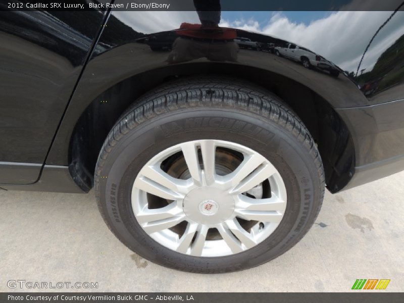 Black Raven / Ebony/Ebony 2012 Cadillac SRX Luxury