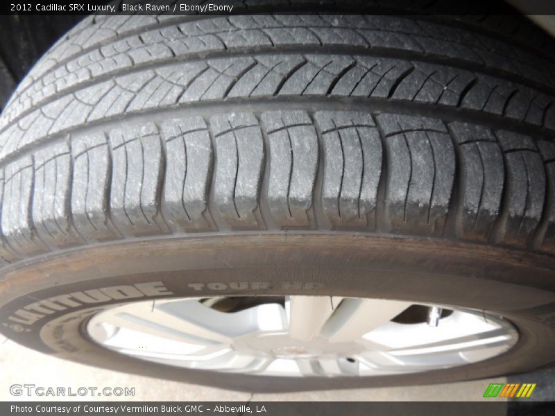 Black Raven / Ebony/Ebony 2012 Cadillac SRX Luxury