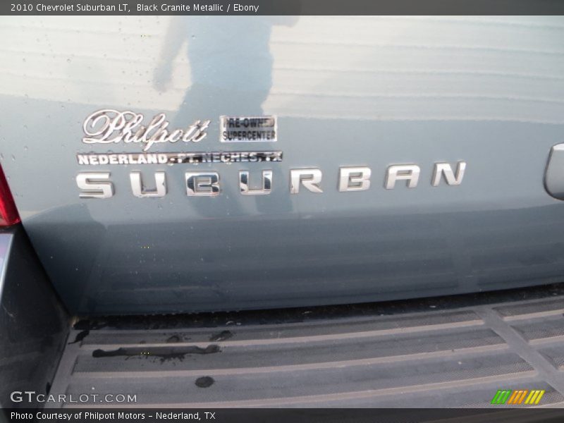Black Granite Metallic / Ebony 2010 Chevrolet Suburban LT