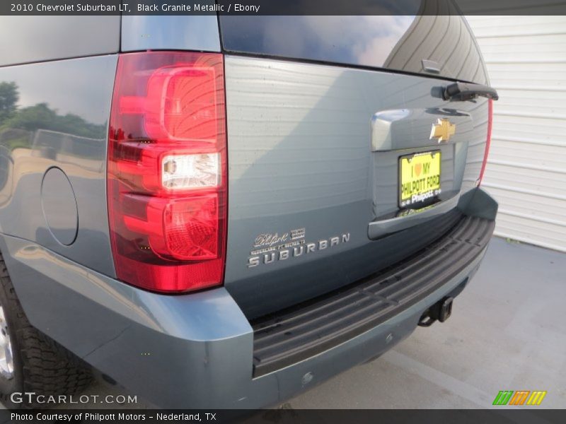 Black Granite Metallic / Ebony 2010 Chevrolet Suburban LT