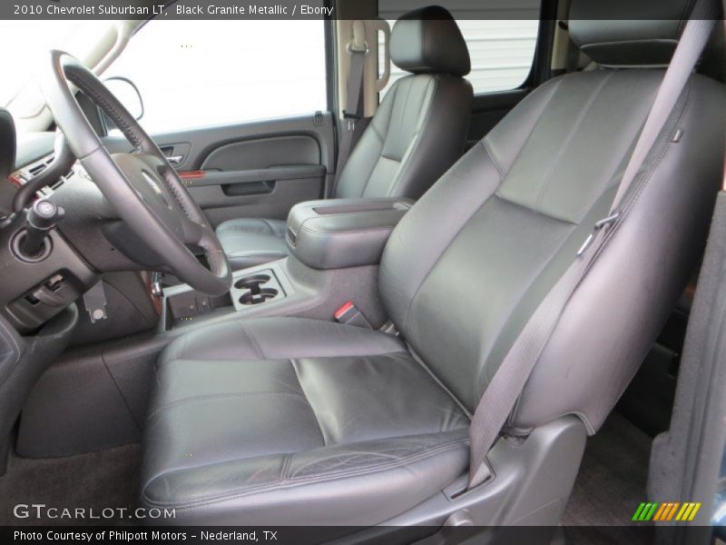 Black Granite Metallic / Ebony 2010 Chevrolet Suburban LT