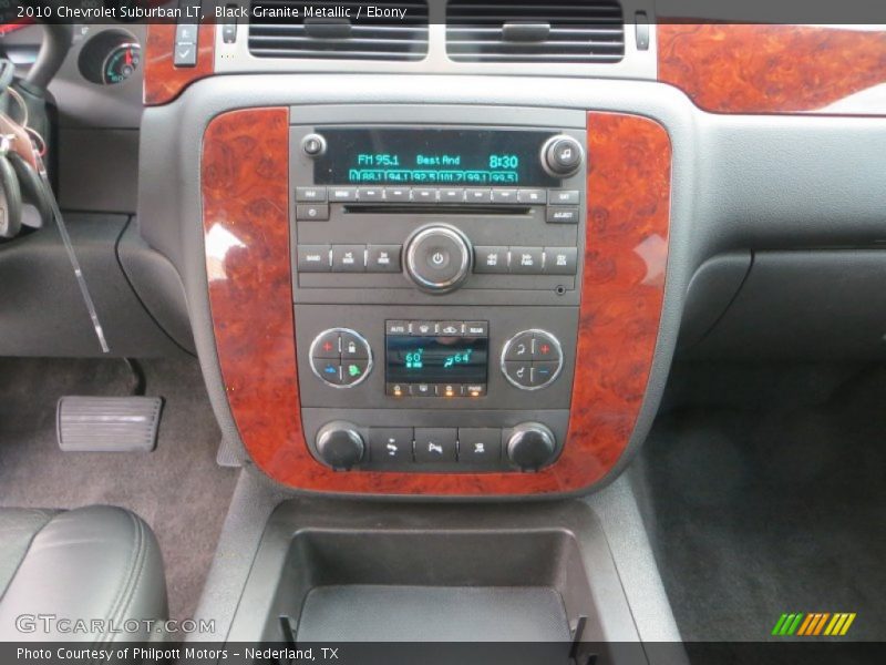 Black Granite Metallic / Ebony 2010 Chevrolet Suburban LT