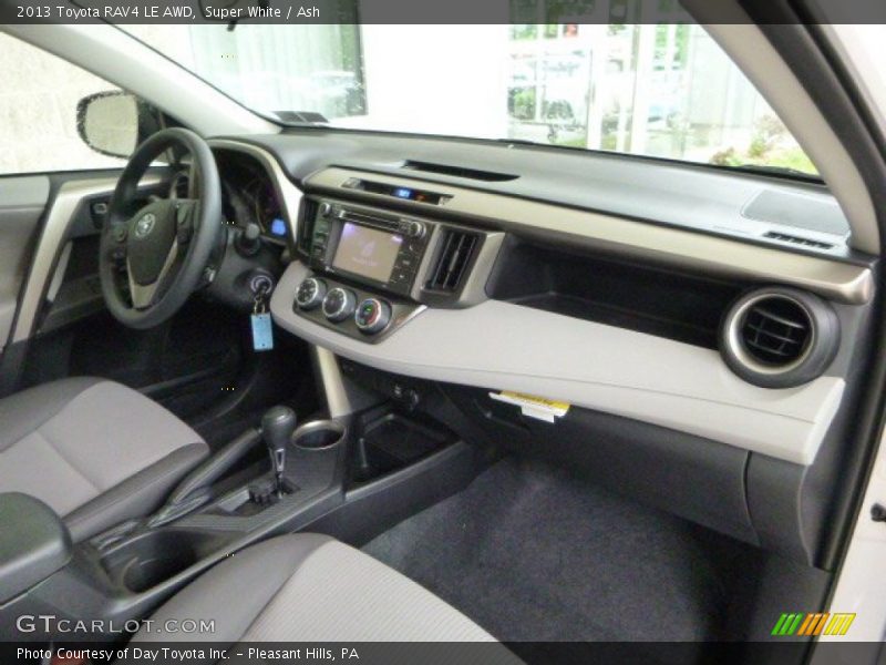 Super White / Ash 2013 Toyota RAV4 LE AWD