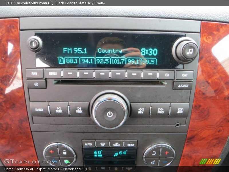 Black Granite Metallic / Ebony 2010 Chevrolet Suburban LT