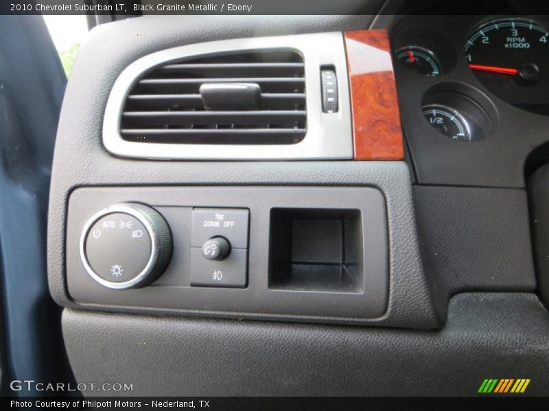 Black Granite Metallic / Ebony 2010 Chevrolet Suburban LT