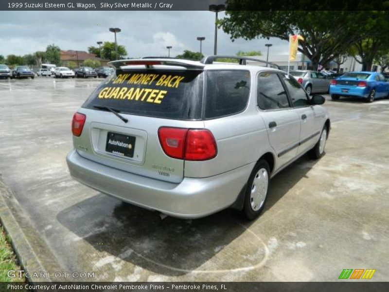 Silky Silver Metallic / Gray 1999 Suzuki Esteem GL Wagon