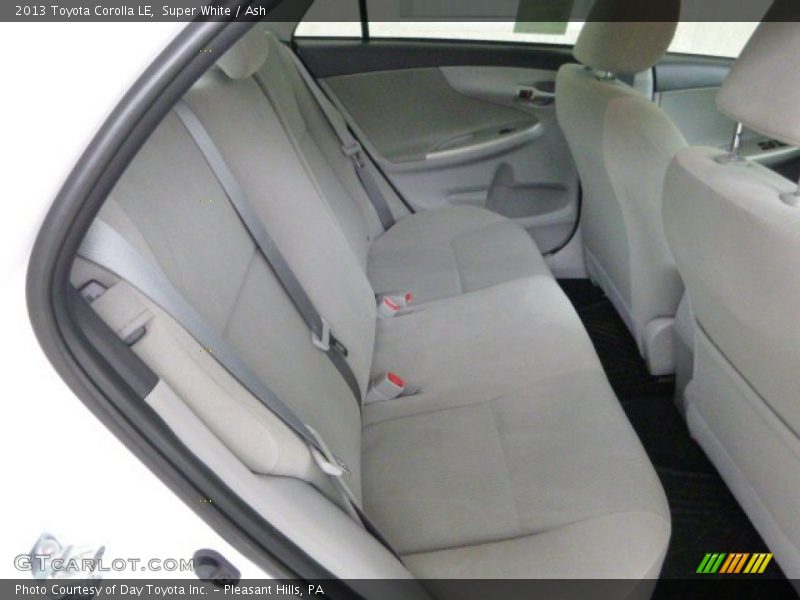 Super White / Ash 2013 Toyota Corolla LE