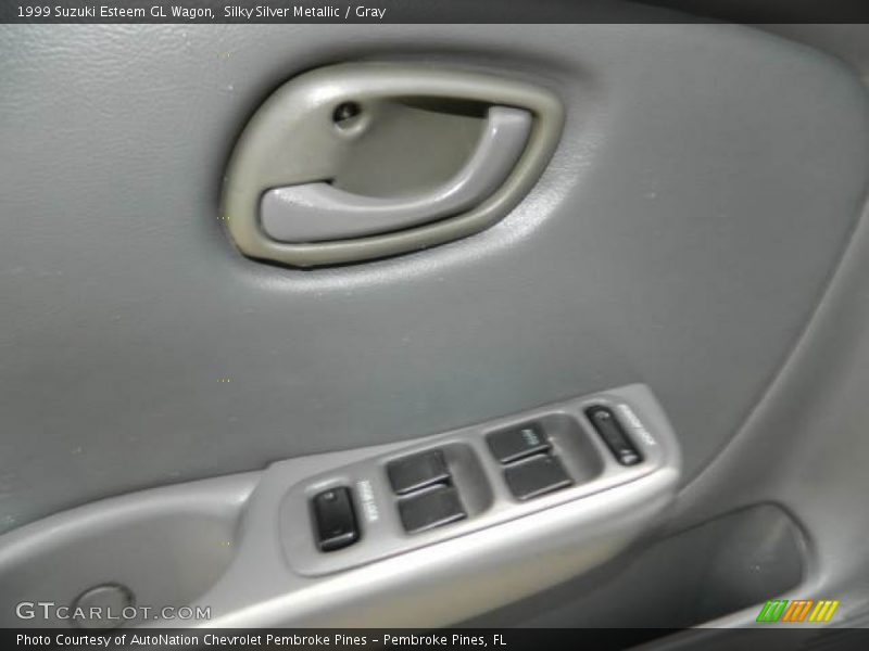 Silky Silver Metallic / Gray 1999 Suzuki Esteem GL Wagon