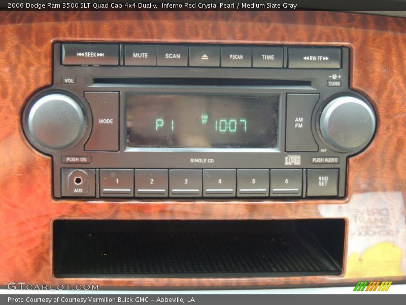 Inferno Red Crystal Pearl / Medium Slate Gray 2006 Dodge Ram 3500 SLT Quad Cab 4x4 Dually