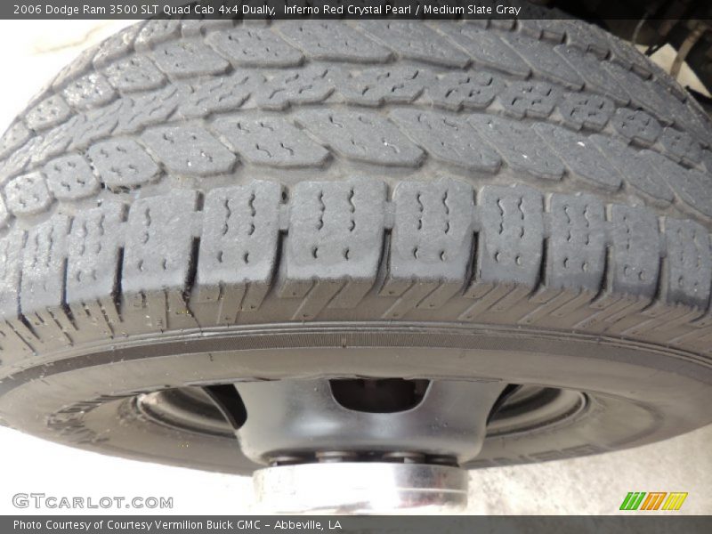Inferno Red Crystal Pearl / Medium Slate Gray 2006 Dodge Ram 3500 SLT Quad Cab 4x4 Dually