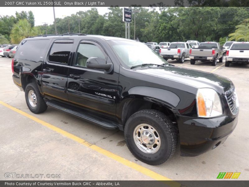Onyx Black / Light Tan 2007 GMC Yukon XL 2500 SLE