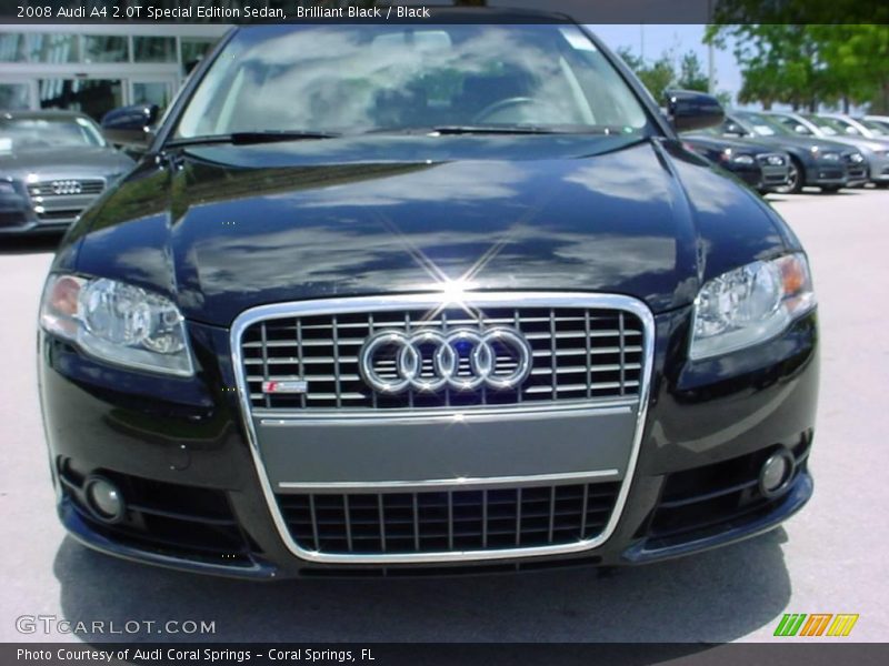 Brilliant Black / Black 2008 Audi A4 2.0T Special Edition Sedan