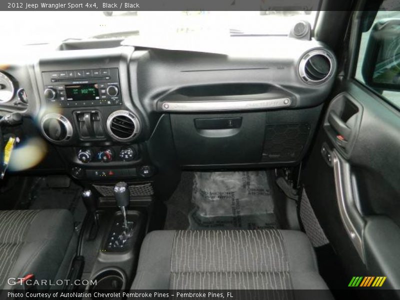 Black / Black 2012 Jeep Wrangler Sport 4x4
