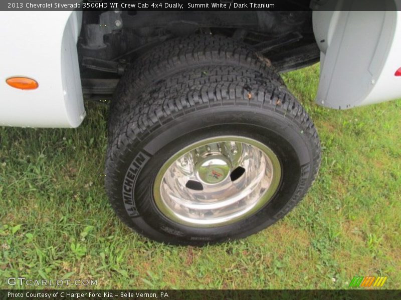  2013 Silverado 3500HD WT Crew Cab 4x4 Dually Wheel