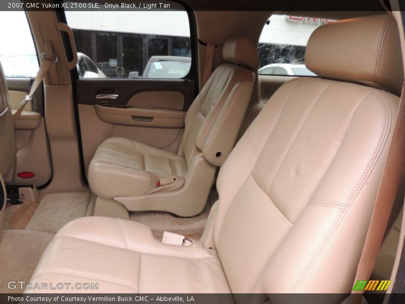 Rear Seat of 2007 Yukon XL 2500 SLE