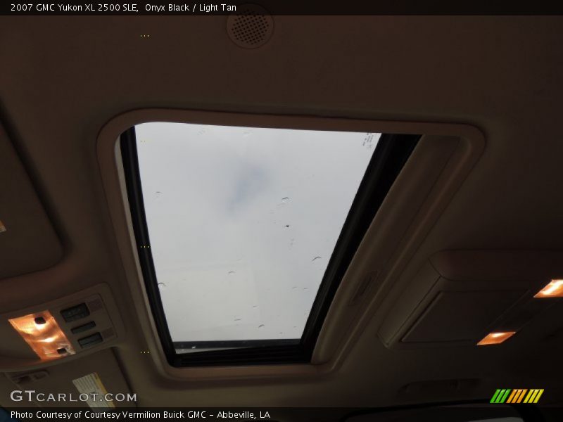 Onyx Black / Light Tan 2007 GMC Yukon XL 2500 SLE