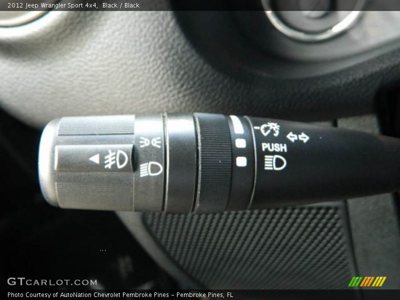 Black / Black 2012 Jeep Wrangler Sport 4x4