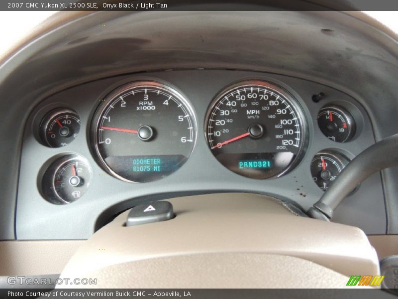  2007 Yukon XL 2500 SLE XL 2500 SLE Gauges