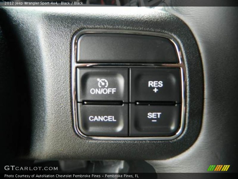 Black / Black 2012 Jeep Wrangler Sport 4x4