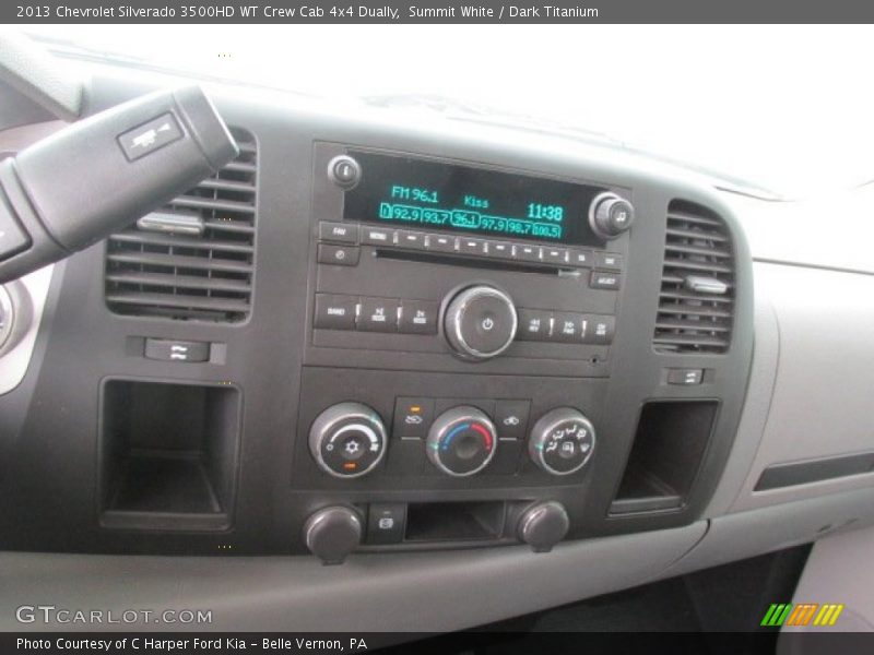 Controls of 2013 Silverado 3500HD WT Crew Cab 4x4 Dually