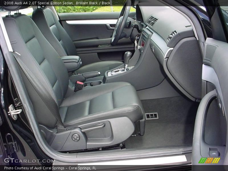 Brilliant Black / Black 2008 Audi A4 2.0T Special Edition Sedan