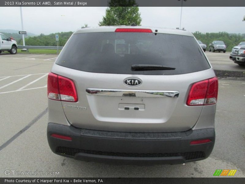 Satin Metal / Beige 2013 Kia Sorento LX AWD