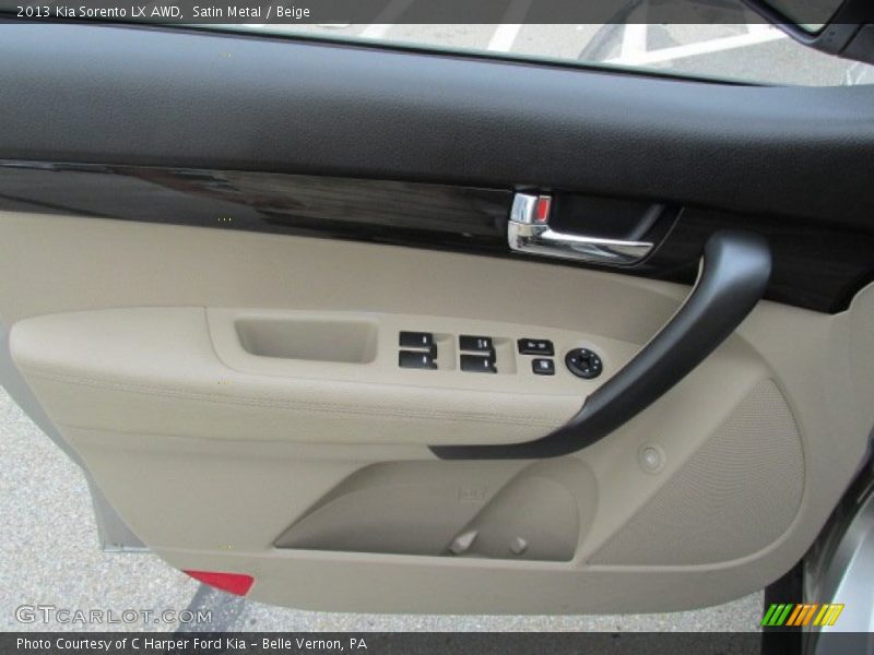 Satin Metal / Beige 2013 Kia Sorento LX AWD