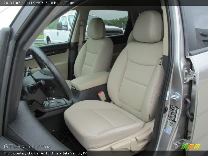 Satin Metal / Beige 2013 Kia Sorento LX AWD
