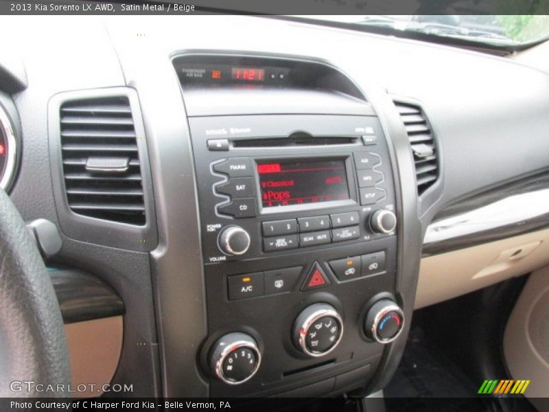 Satin Metal / Beige 2013 Kia Sorento LX AWD