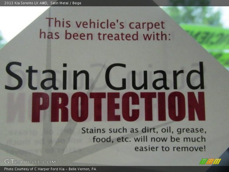 Satin Metal / Beige 2013 Kia Sorento LX AWD