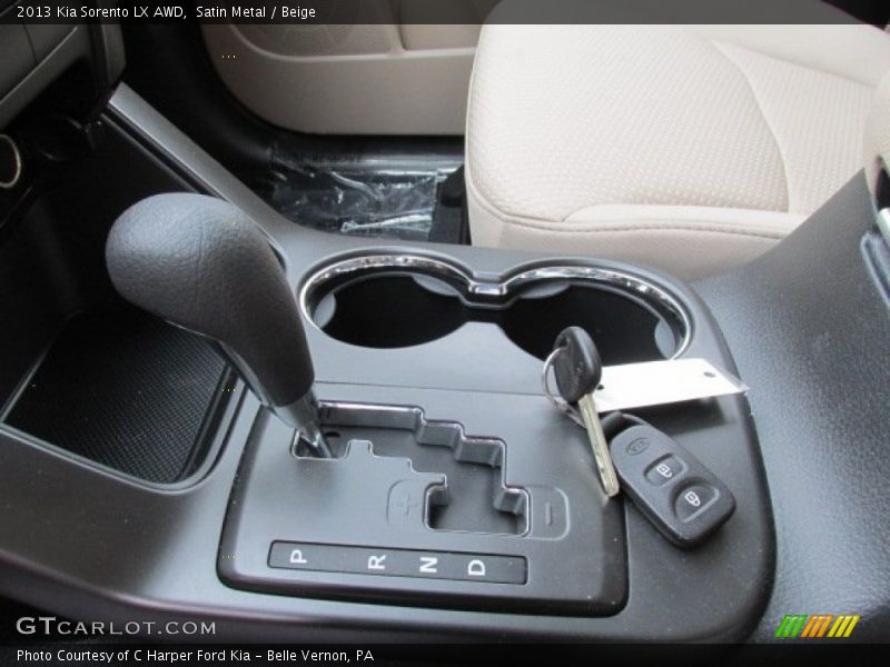 Satin Metal / Beige 2013 Kia Sorento LX AWD