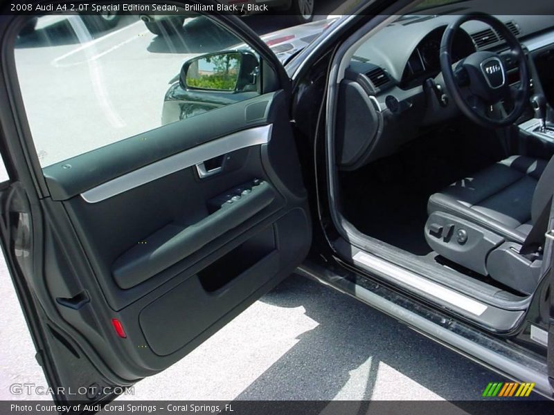 Brilliant Black / Black 2008 Audi A4 2.0T Special Edition Sedan