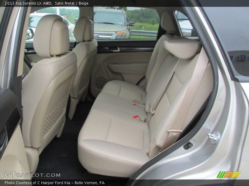 Satin Metal / Beige 2013 Kia Sorento LX AWD