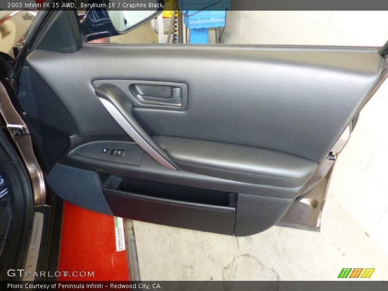 Beryllium 16 / Graphite Black 2003 Infiniti FX 35 AWD