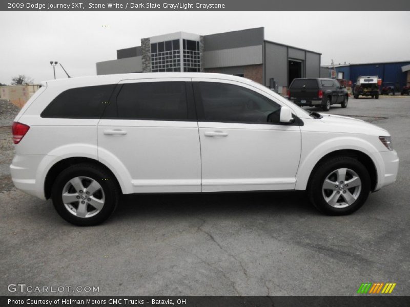 Stone White / Dark Slate Gray/Light Graystone 2009 Dodge Journey SXT