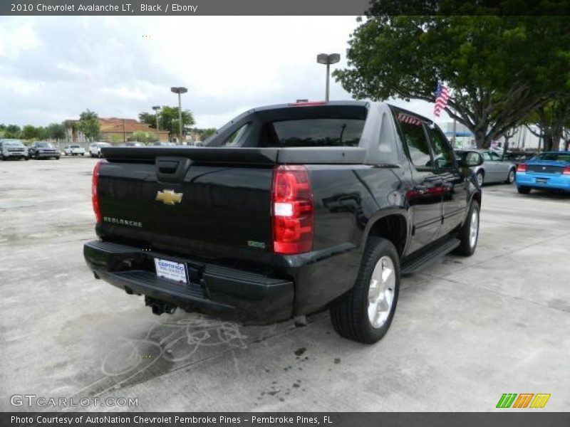 Black / Ebony 2010 Chevrolet Avalanche LT