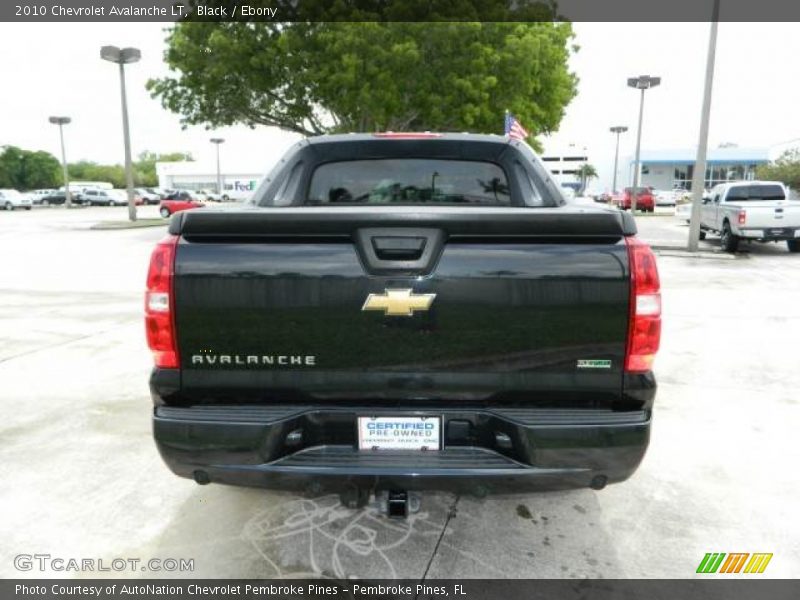 Black / Ebony 2010 Chevrolet Avalanche LT