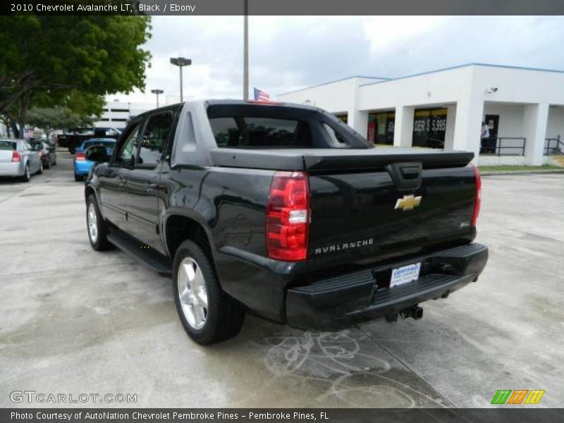 Black / Ebony 2010 Chevrolet Avalanche LT
