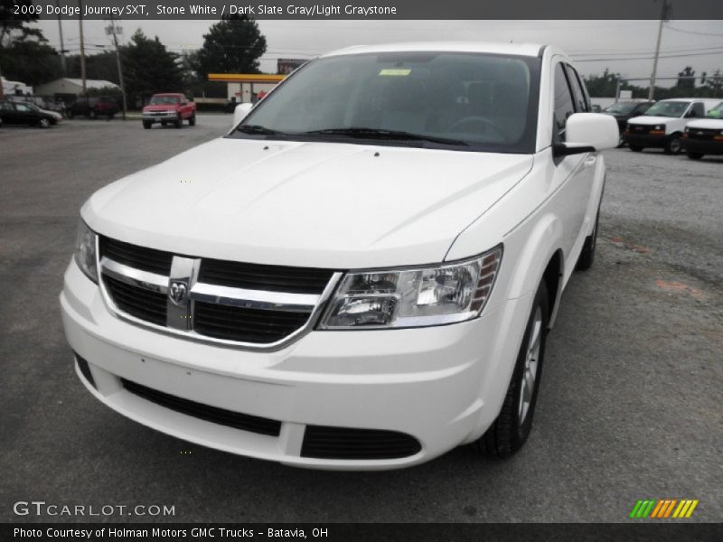 Stone White / Dark Slate Gray/Light Graystone 2009 Dodge Journey SXT