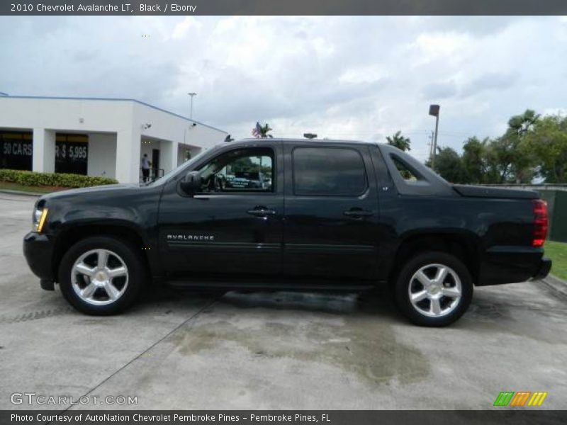 Black / Ebony 2010 Chevrolet Avalanche LT