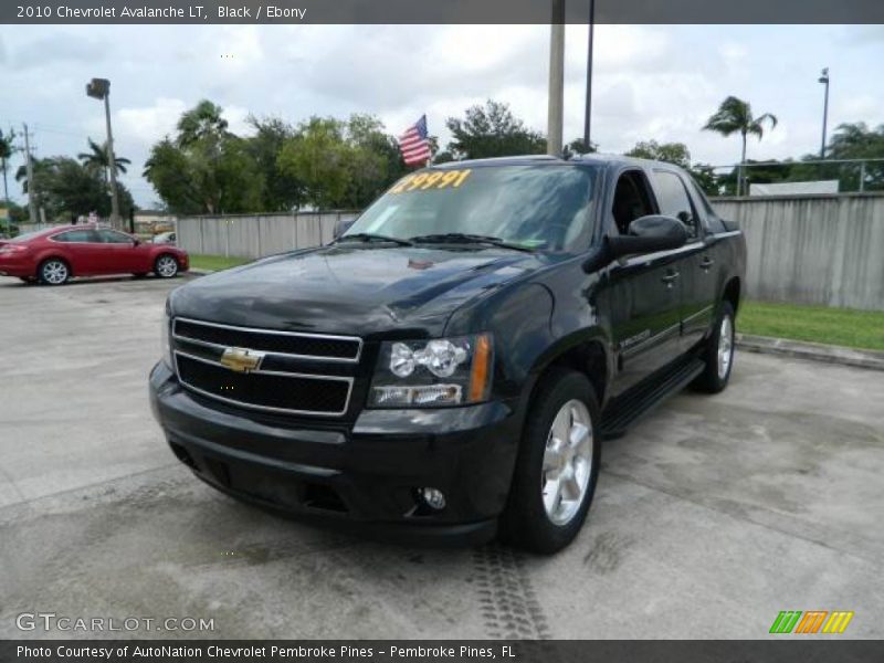 Black / Ebony 2010 Chevrolet Avalanche LT