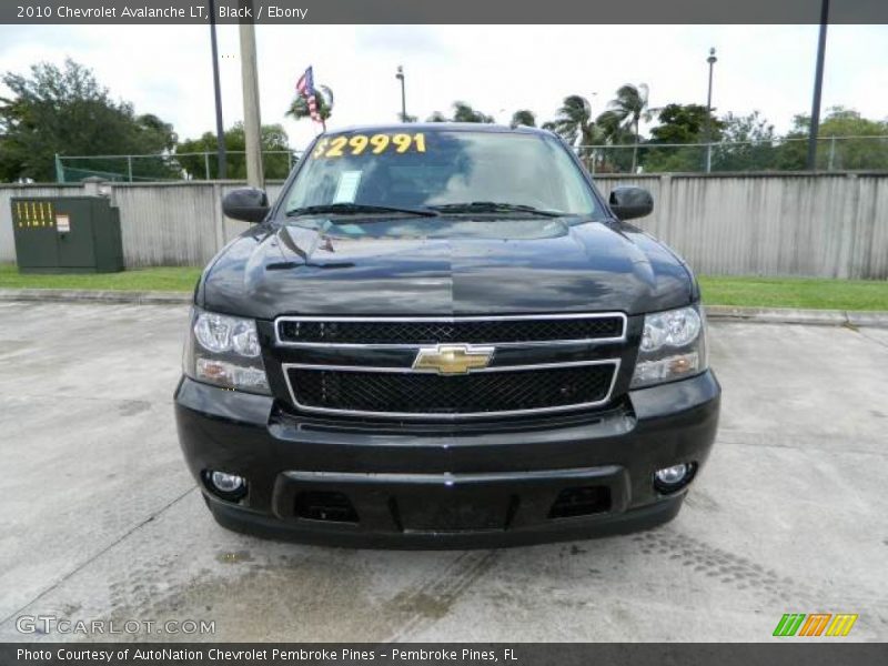 Black / Ebony 2010 Chevrolet Avalanche LT