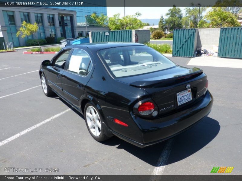 Super Black / Frost 2000 Nissan Maxima SE