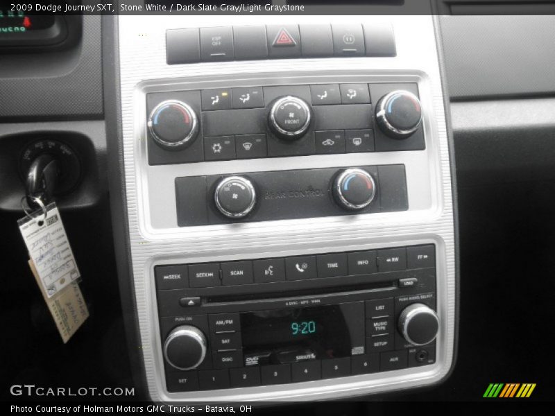 Stone White / Dark Slate Gray/Light Graystone 2009 Dodge Journey SXT