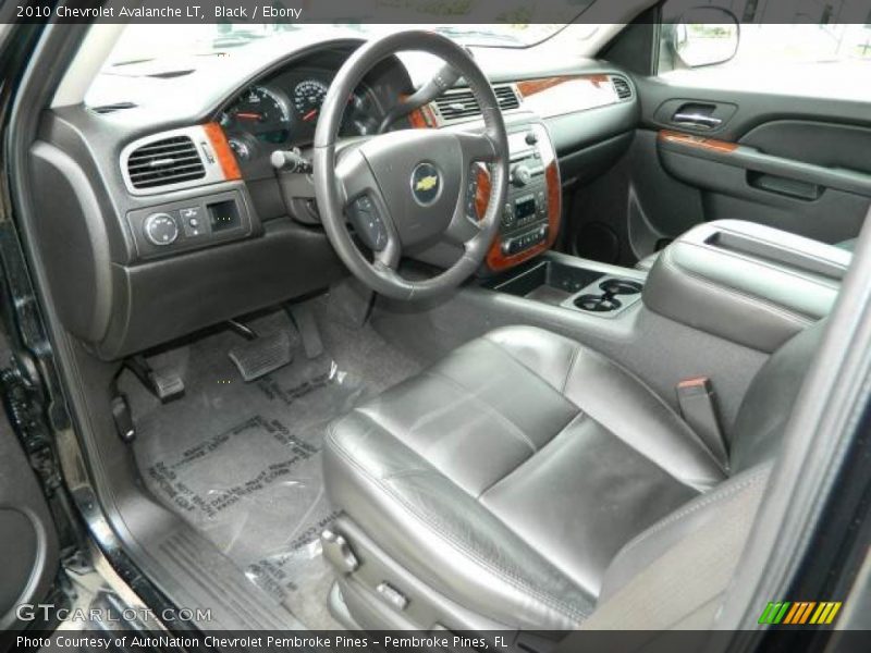 Black / Ebony 2010 Chevrolet Avalanche LT